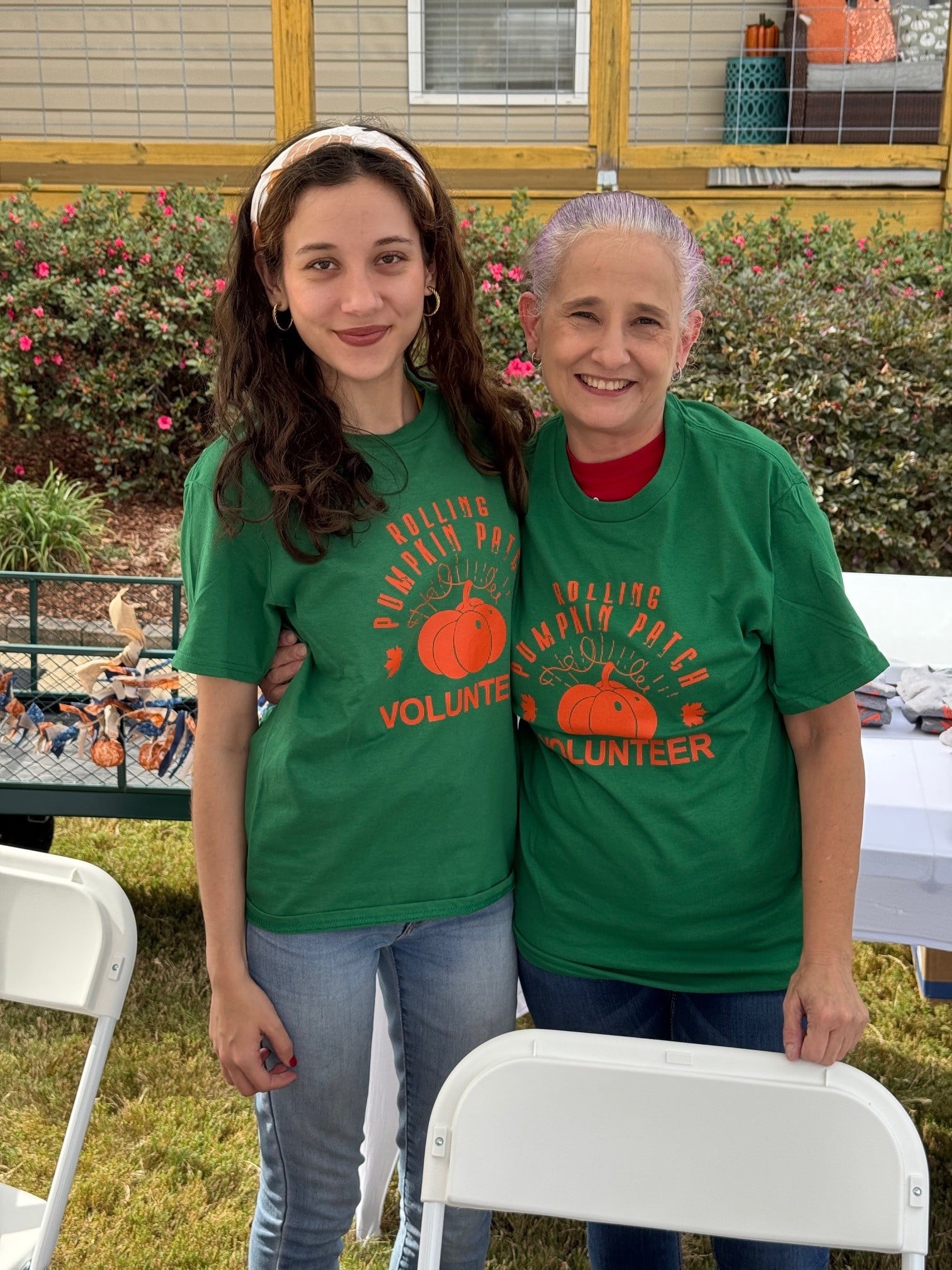 a group of people posing for the camera